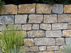  Mauersteine - Muschelkalk Schichtmauerwerk gespalten, 10 - 30 cm (Kirchheimer)