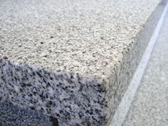 Stufenplaten - Granit hellgrau